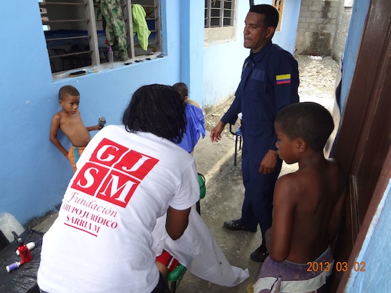 Actividad comunitaria de la Fundación